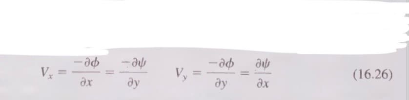 Vx
=
Vy
=
дх
ду
ду
дх
(16.26)
ре-
фе-
ре
фе-